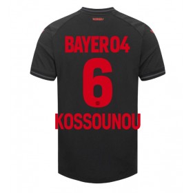 Bayer Leverkusen Odilon Kossounou #6 Heimtrikot 2023-24 Kurzarm